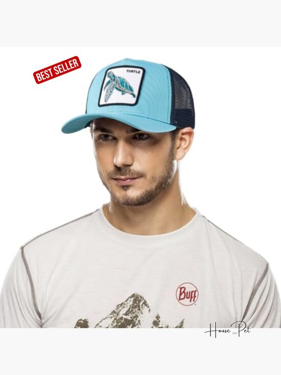 Animal Print Trucker Hat Mesh Snapback Adjustable Baseball Cap Unisex main image 6